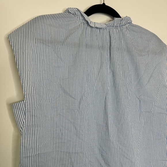 Frame Striped Button-Up Blouse S Small - Picture 7 of 8